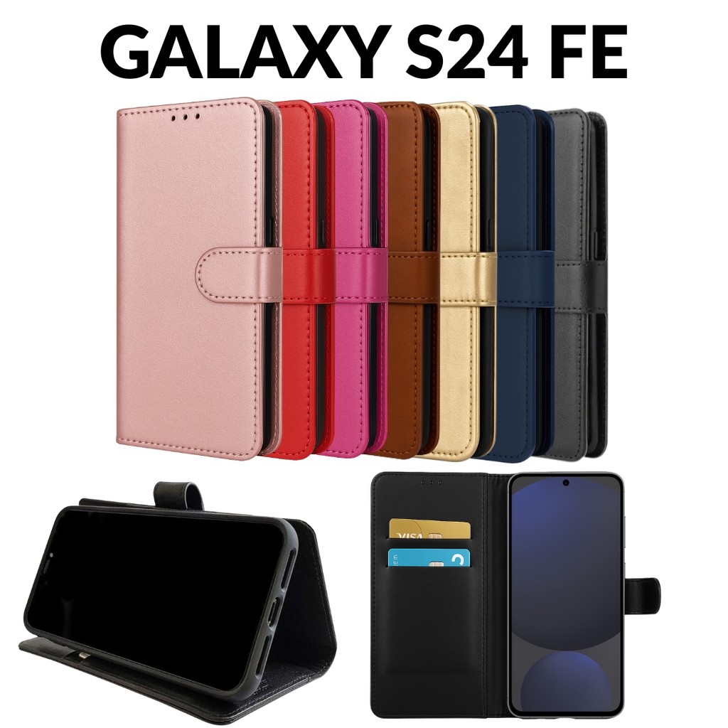 Capa Capinha Carteira Para Samsung Galaxy S24 FE