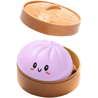 Brinquedo macio em forma de bolinho, misteriosa bola anti-stress, brinquedo sensorial, item anti-stress macio e maleável