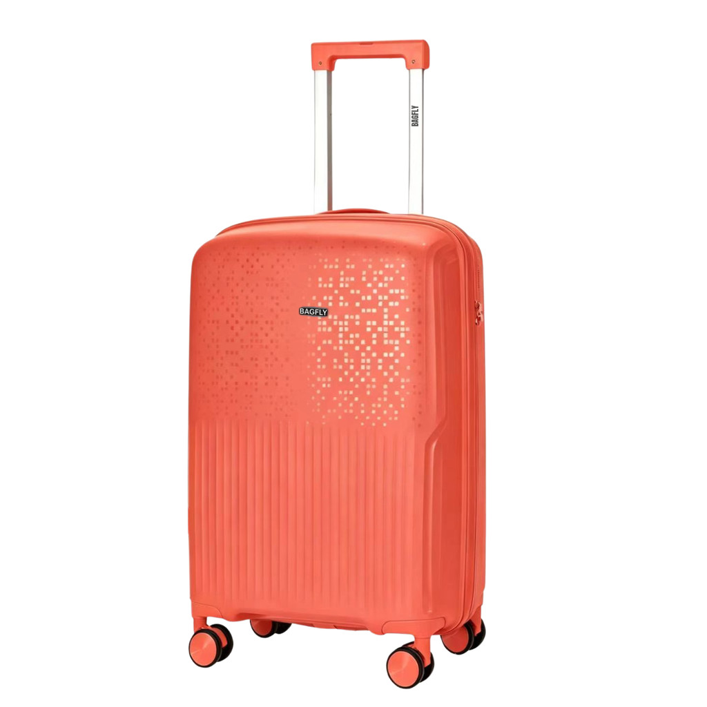 Mala de Bordo BAGFLY PIXEL Polipropileno 10kg Rodas 360 Zíper Antifurto