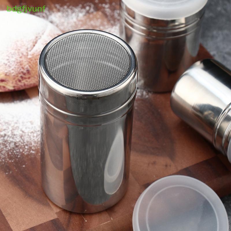 BDGF Aço Inoxidável Cafeteira Cacau Farinha De Chocolate Em Pó Peneira De Açúcar Filtros Bolo Churrasco Ferramentas De C