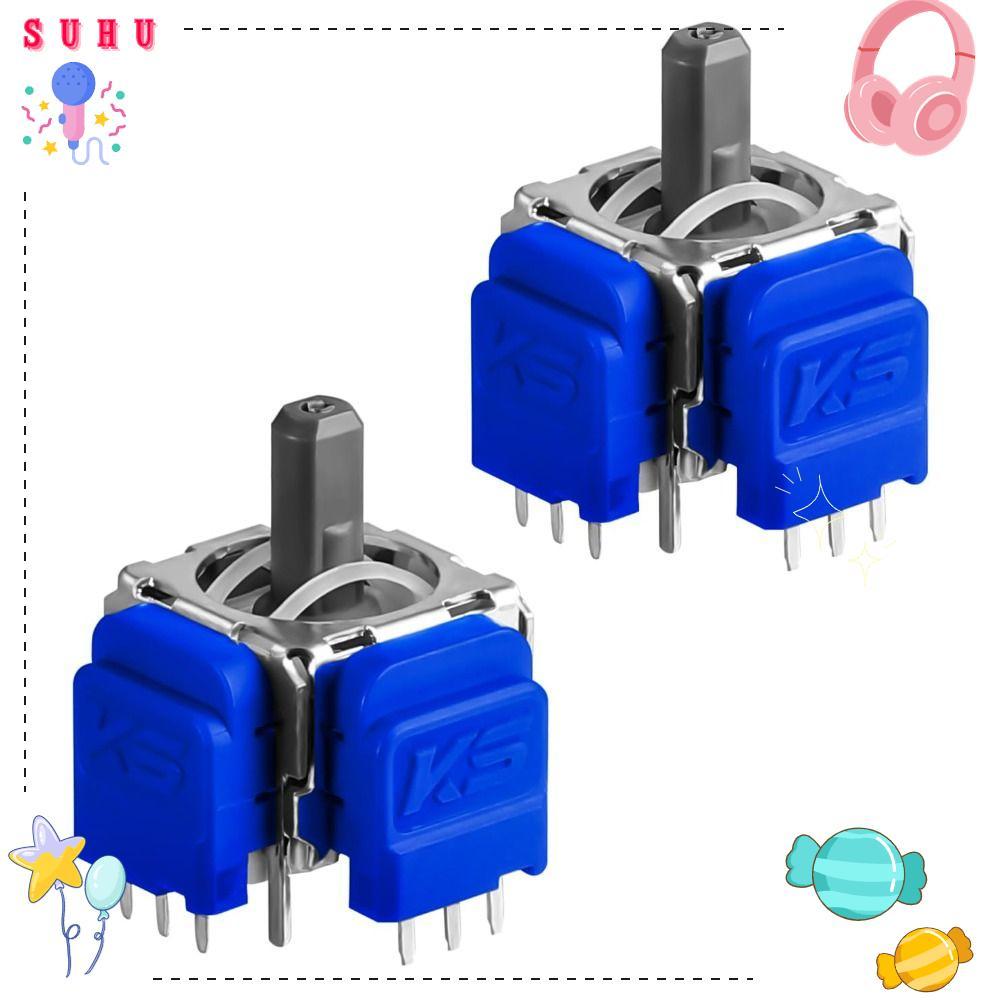 SUHU 2PACK TMR Joystick Eletromagnético , Substituição De Com Efeito Hall Anti-Drift , Para PS5 DualSense Edge
