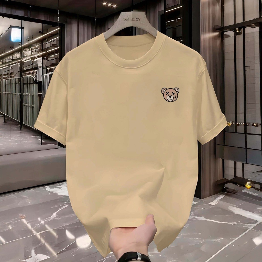 Camiseta T-Shirt Manfinity T3DD1 DV Camisa 100% Algodão Street Wear