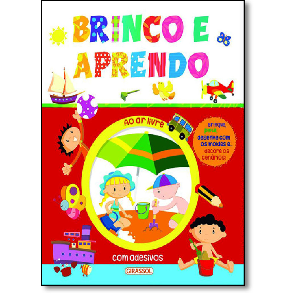 Brinco e aprendo - ao ar livre