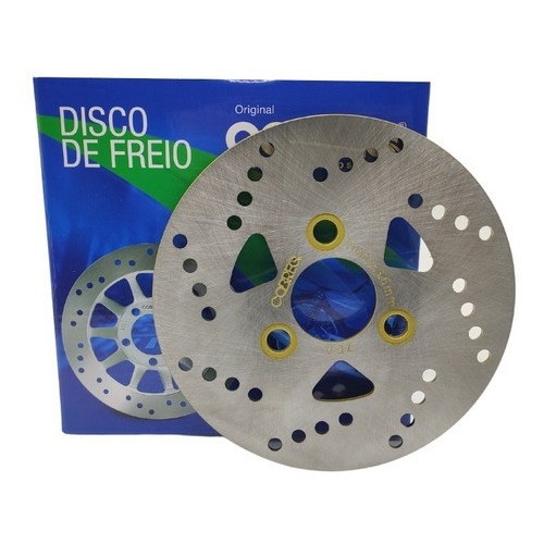 DISCO DE FREIO DIANTEIRO COBREQ ( 0024-DIS ) SUZUKI BURGMAN 125 ( INJETADA ) em Oferta na Shopee
