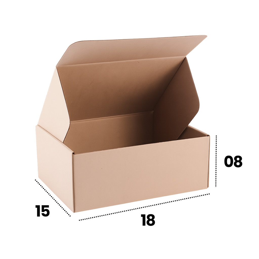 Kit 20 Caixas de Papelão 18x15x08 Para Envio Correio e E-commerce