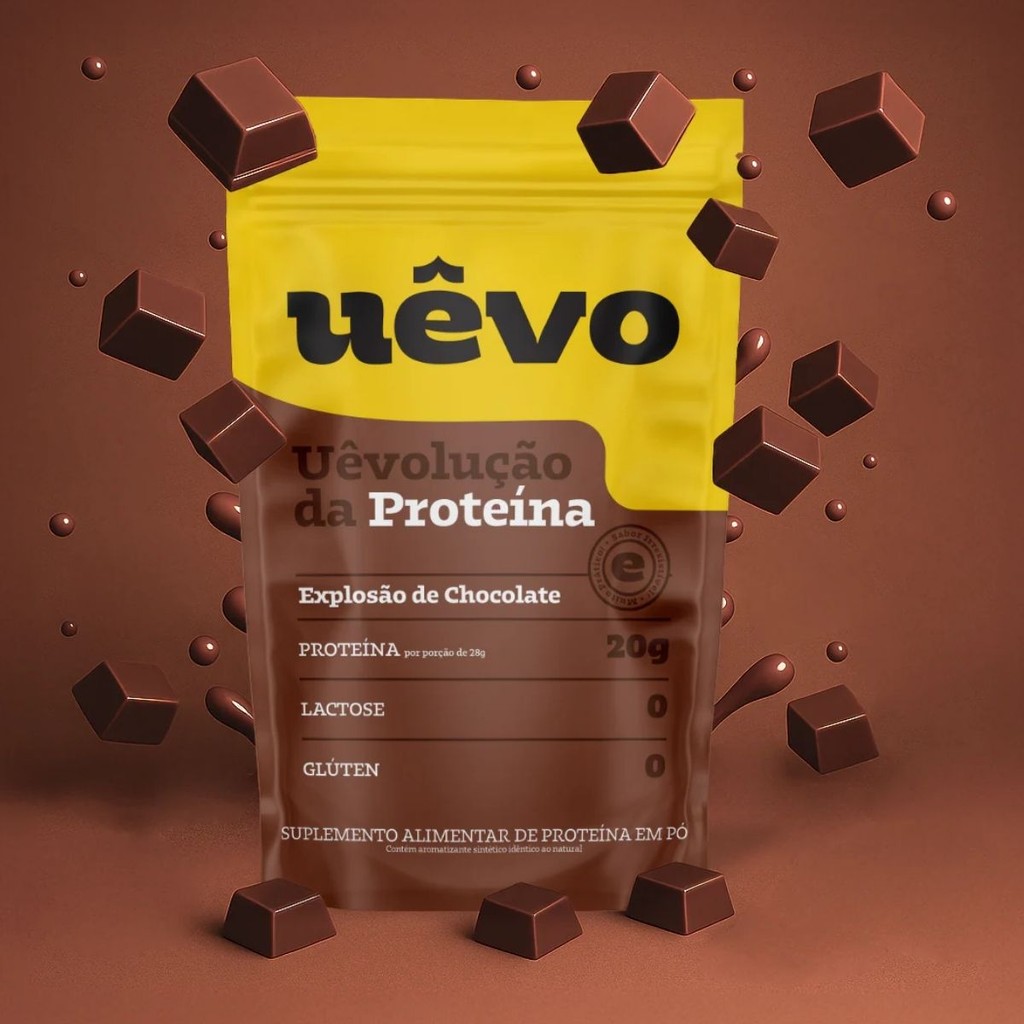 Detalhes do Albumina Uevo Refil 1kg Chocolate