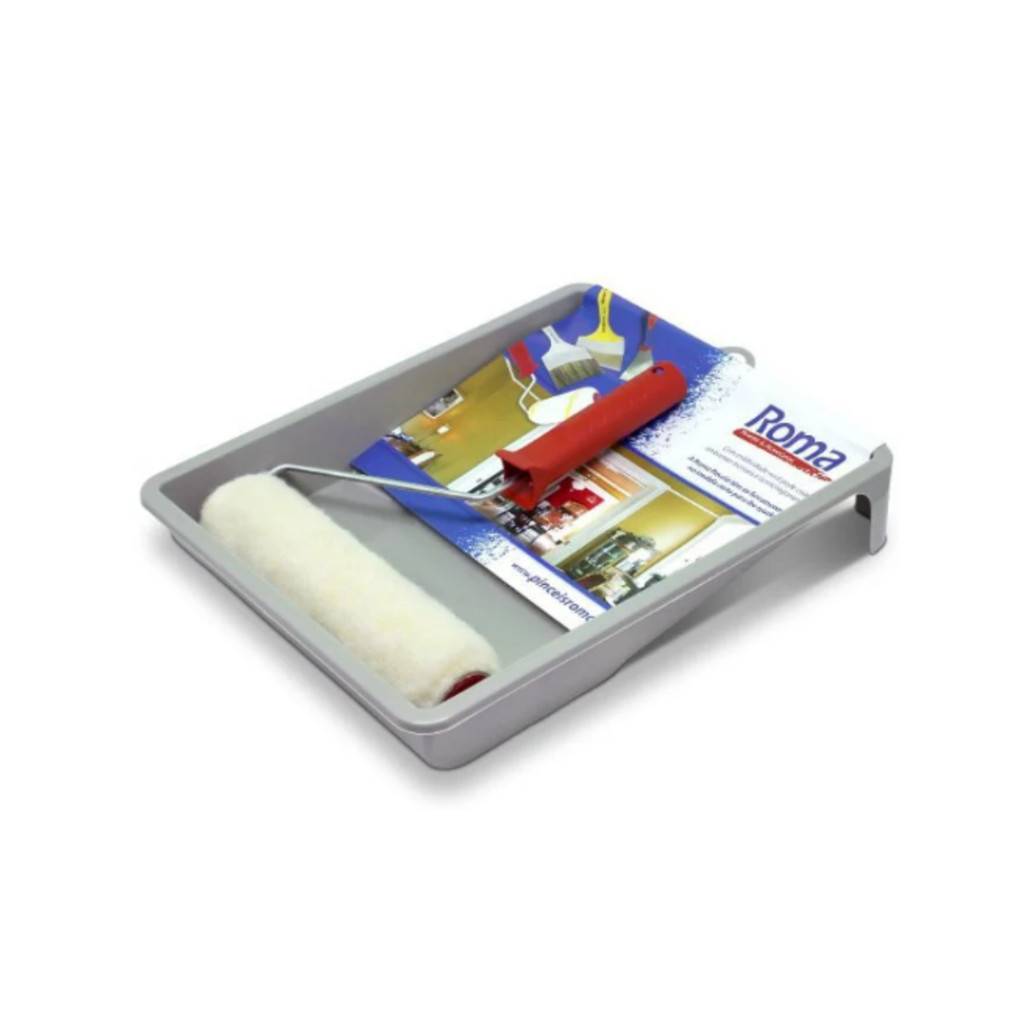 Kit Pintura 23cm 03 Peças Roma Flex 655-02 Roma em Oferta na Shopee