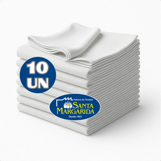 Kit Pano Prato SM08 50x75 Liso Alvejado - Santa Margarida em Oferta na Shopee