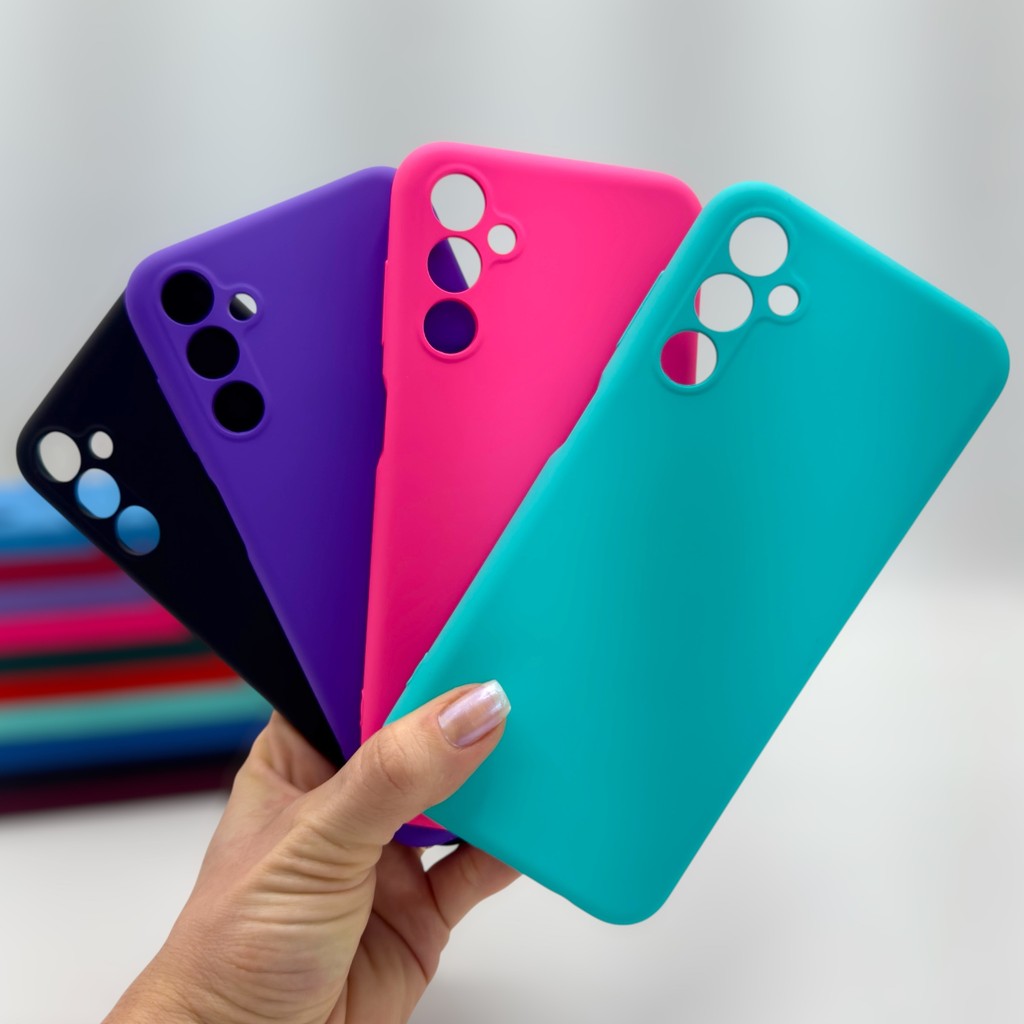 Capa Para Samsung Galaxy M35 Silicone Aveludada Capinha de Celular