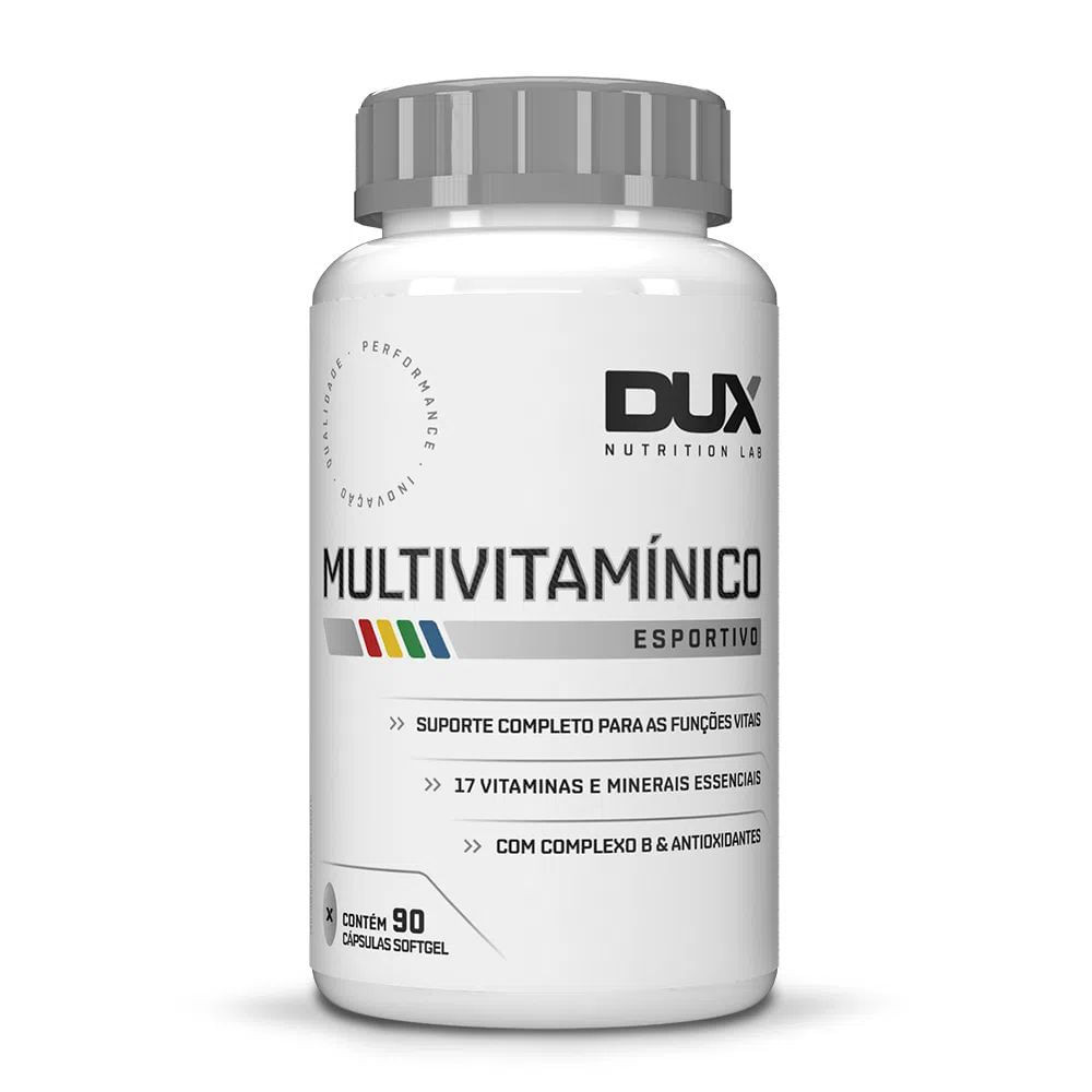 Multivitamínico Dux Esportivo com 90 Cápsulas