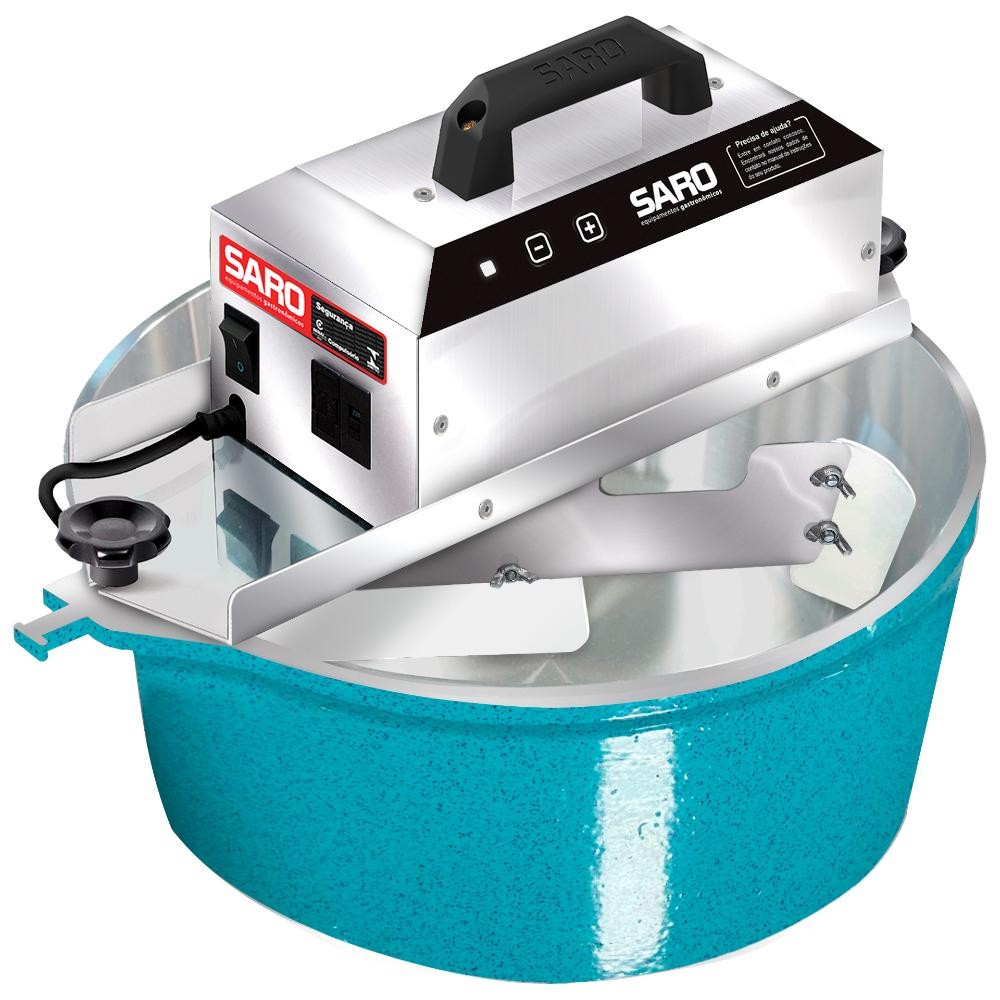 Panela Mexedora de Doces Automático Elétrica 10 Litros SARO PA10RAZ Bivolt em Oferta na Shopee