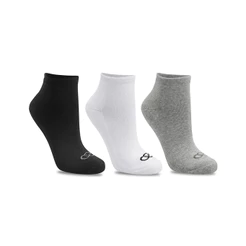 Kit Com 3 Pares de Meias Cano Curto Confortável Adulto Original Olympikus