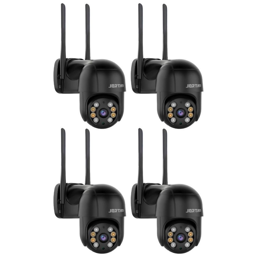 Kit 4 Câmera camera Externa Ip Prova D'água Infravermelho Externa Wifi Hd sistema icsee