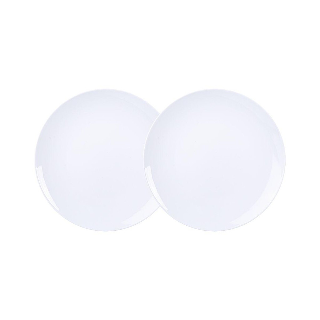 Jogo 2 Pratos Rasos Sophia em Porcelana 28 cm Tramontina em Oferta na Shopee