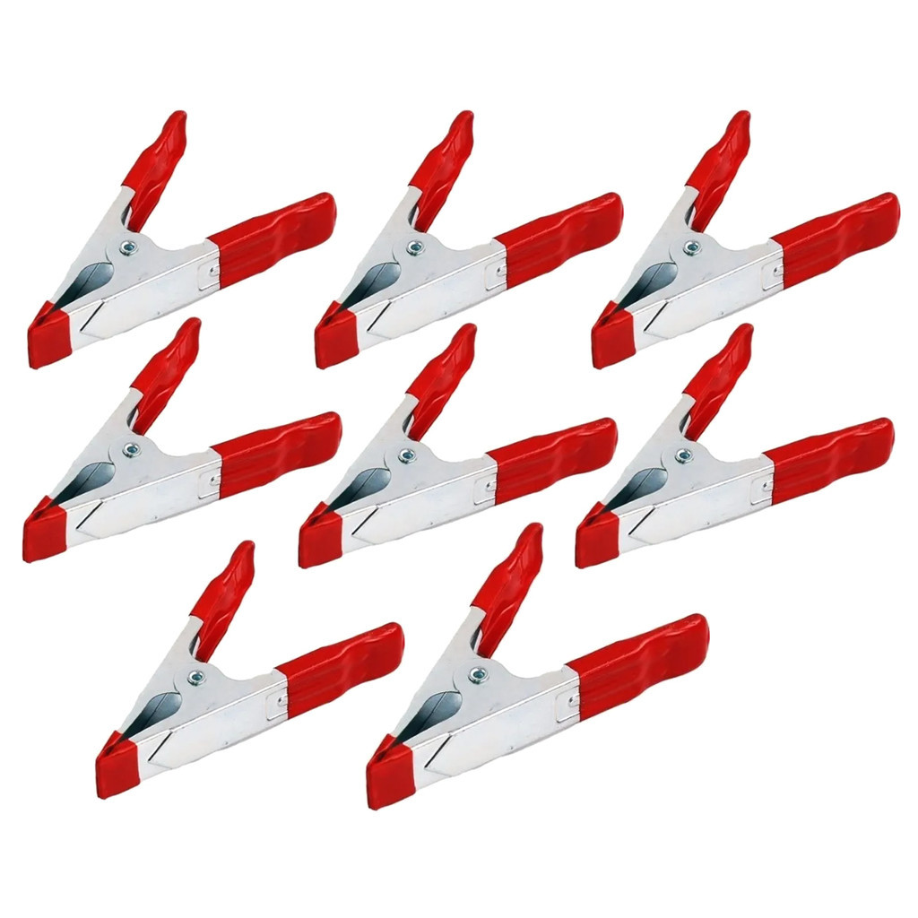 Kit De Grampos Multiuso 4 Polegadas Com 8 Peças- Bateria / Clips / Conector