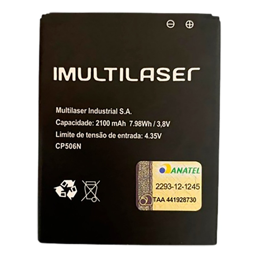 Bateria Modleo Compativel  Multilaser MLB502