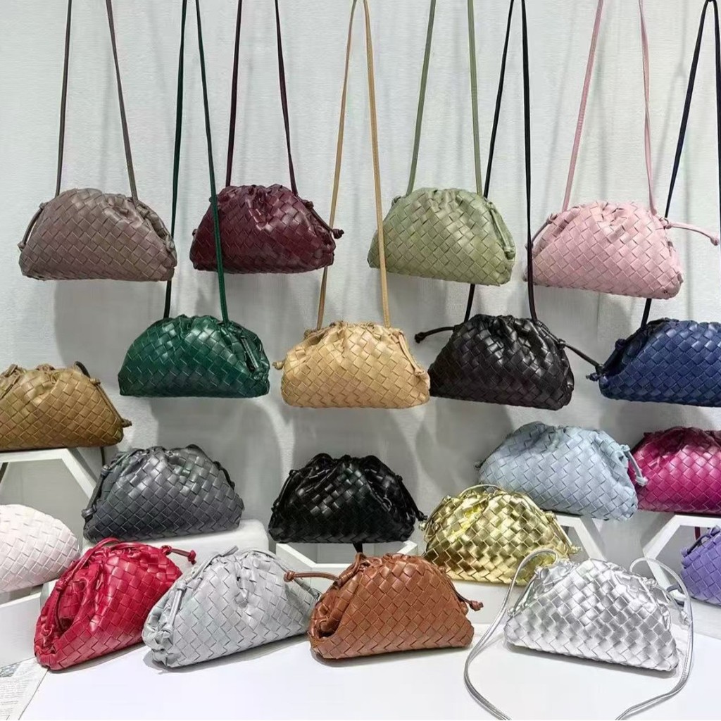 Bolsa De Nuvem Tecida 5 Nova Moda Europeia E Americana Bolinho Crossbody De Ombro Único