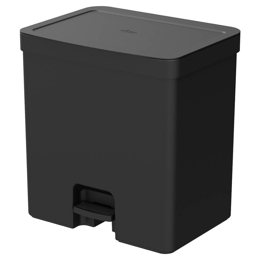 Lixeira para Banheiro e Cozinha com Pedal Trium Preta 20L - Ou em Oferta na Shopee