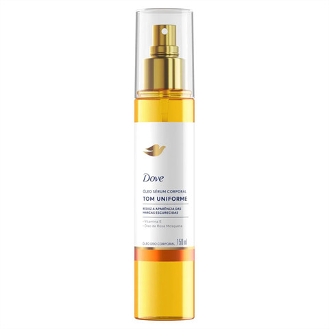 Óleo Sérum Corporal Dove Tom Uniforme Com 150ml