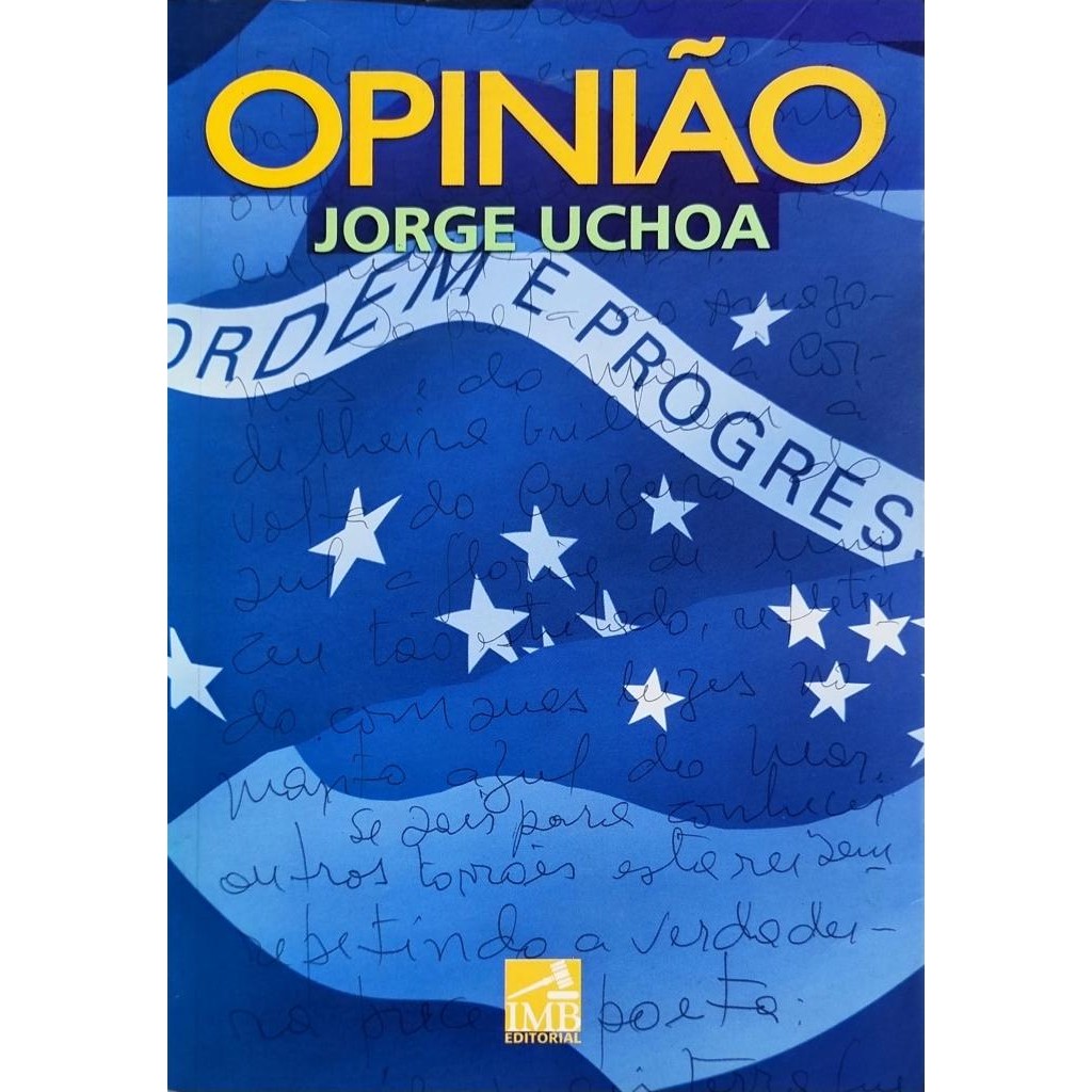 Livro: Opinião Autor: Jorge Uchoa (Novo, Lacrado)