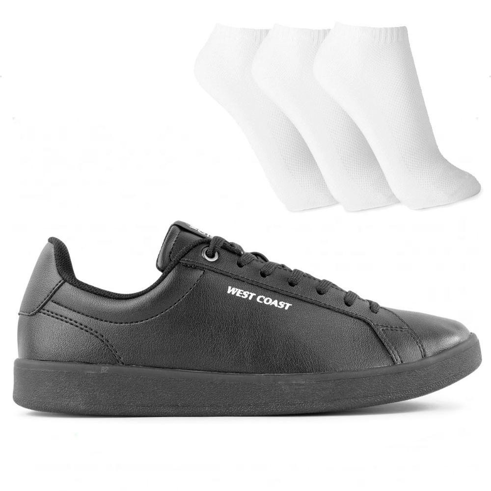 Tênis West Coast WC 83 Arcade Masculino + 3 Pares de Meias em Oferta na Shopee