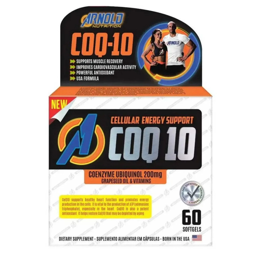 Coenzima Q10 Caixa Com 60 Softgels De 200Mg Anold Nutrition em Oferta na Shopee
