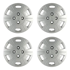 Calota Aro 13" cor Prata modelo Celta 2000 Jogo c/ 4 Calotas Grid - 057CB-PTA-E