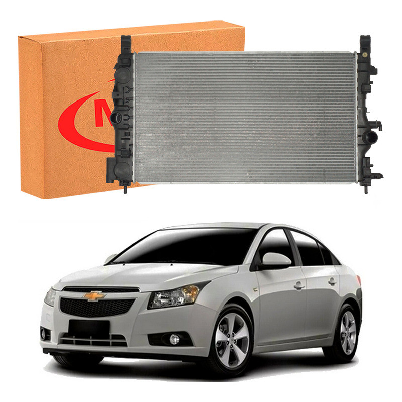 Radiador Agua Cruze Sedan 1.8 16v Manual 2011 A 2016 em Oferta na Shopee