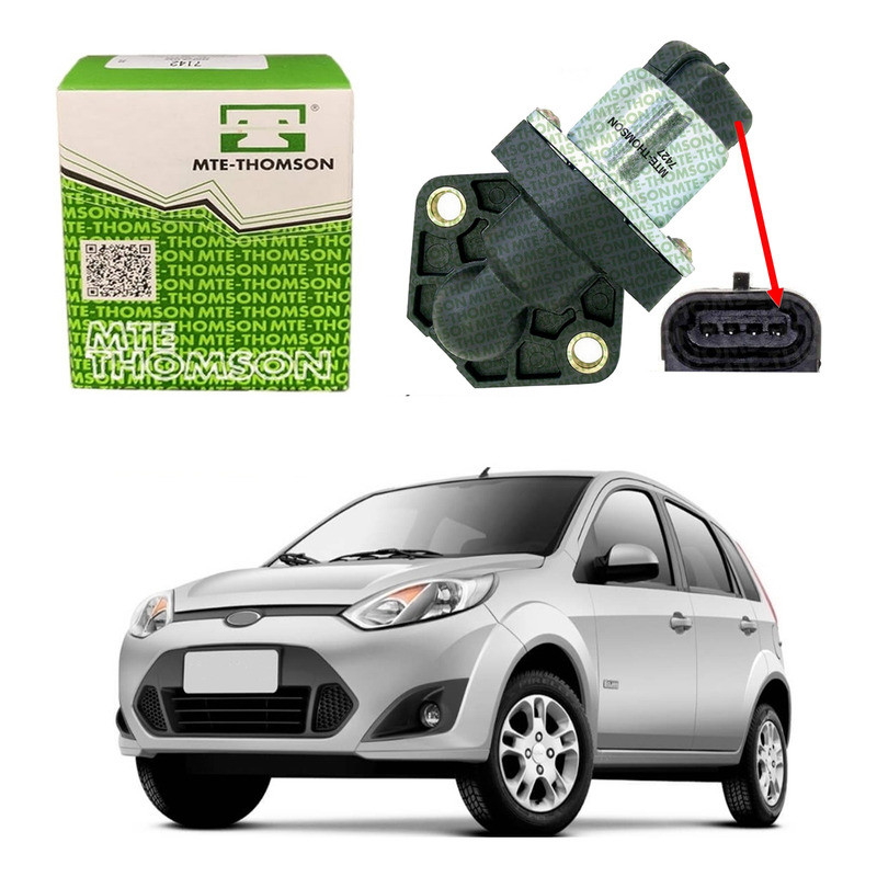 Atuador Marcha Lenta Fiesta 1.0 1.6 Flex 2011 A 2014 em Oferta na Shopee