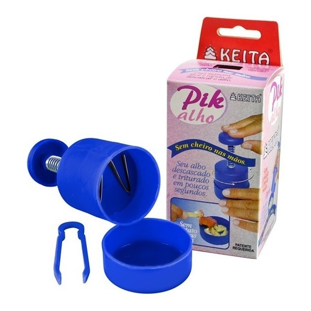 Bate Pik Alho Descascador Triturador Picador Alho