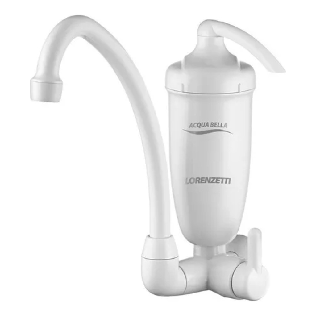 Filtro Purificador Com Torneira Acqua Bella Lorenzetti Branco Parede