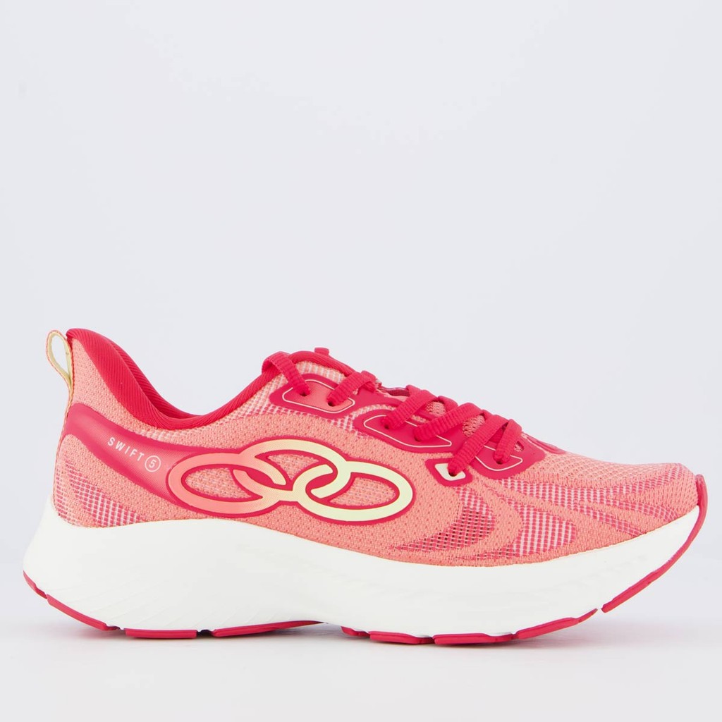 Tênis Olympikus Swift 5 Feminino Vermelho em Oferta na Shopee