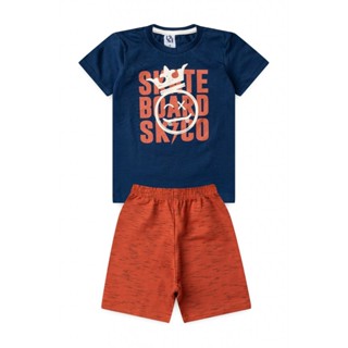 Conjunto Infantil Masculino Rei Do Skate em Oferta na Shopee