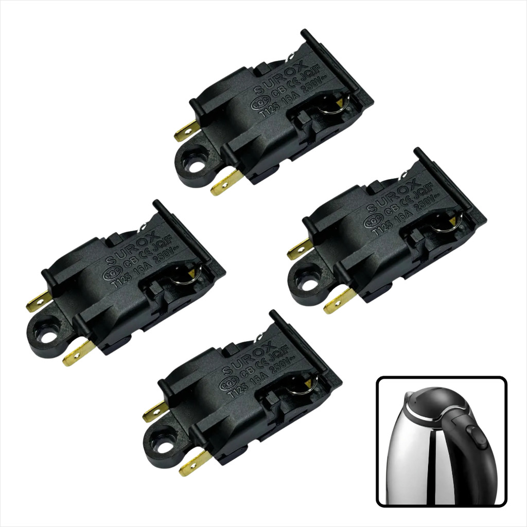 4 Interruptor Gangorra Botão Chaleira Jarra Elétrica Atacado em Oferta na Shopee