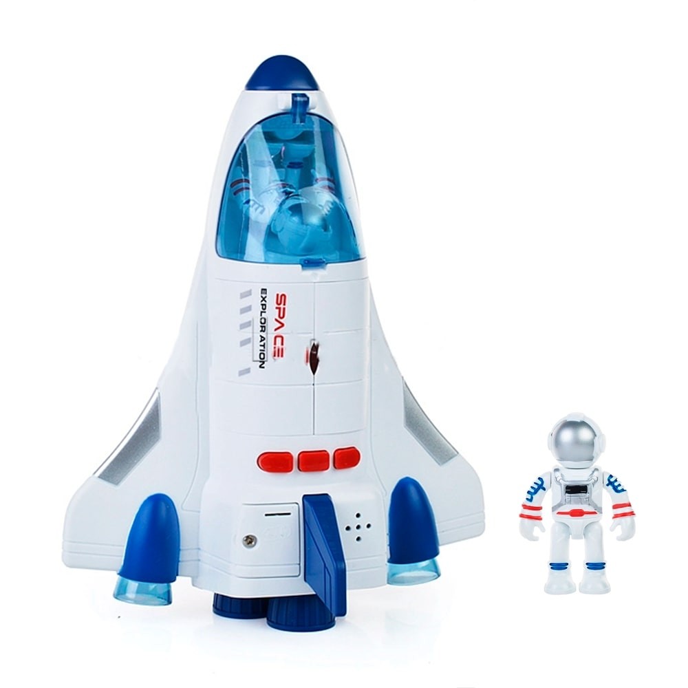 Ônibus Espacial com Mini Astronauta - Space Exploration - Pioneer - Com Luz e Som - 20 cm - Yes Toys em Oferta na Shopee