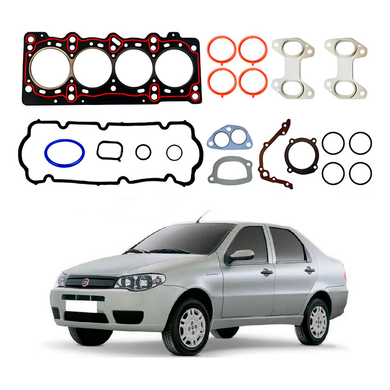 Jogo Junta Motor Bastos Siena 1.0 8v 2004 A 2012