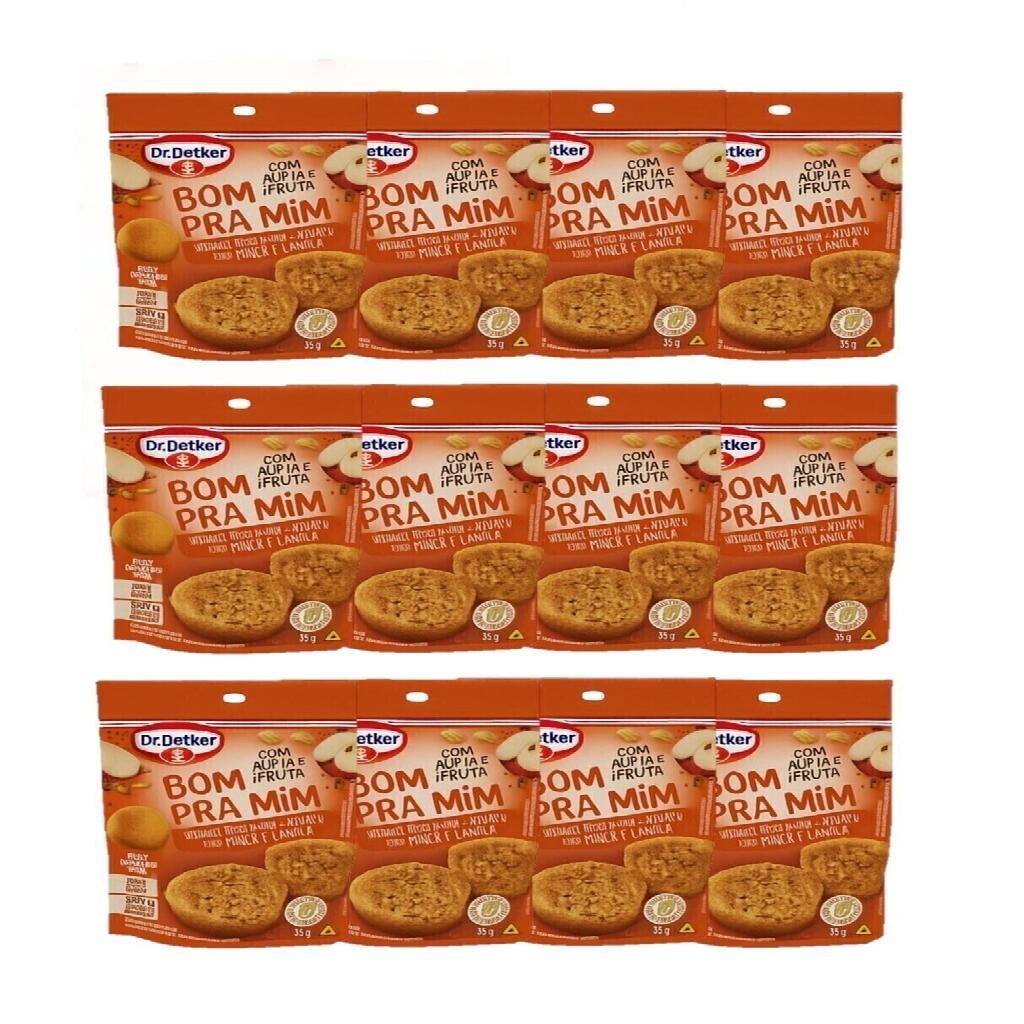 Bolo de Caneca Zero Açúcar Maça e Canela 12un 50g - Dr. Oetker em Oferta na Shopee