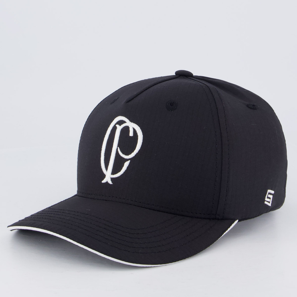 Boné Corinthians CP Rib Stop Preto e Branco