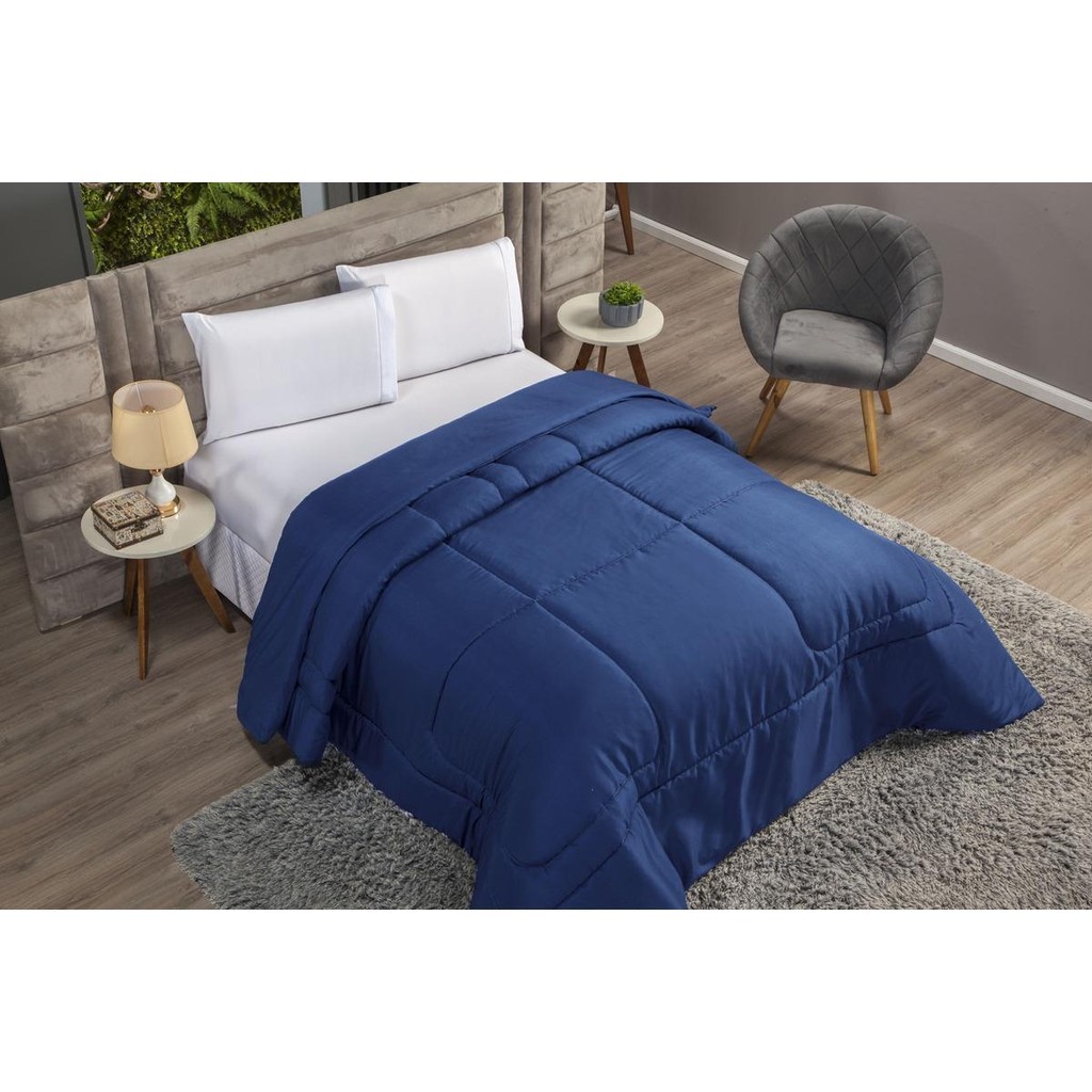 Edredom Top Line 400 Fios Queen Cama Box