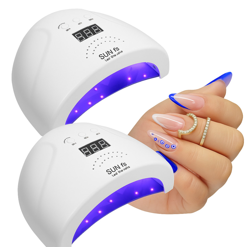kit 2 Cabines Sun One Digital 48w Bivolt Led Uv Secagem Unhas Gel Estufa para Alongamento de unhas Poligel acrigel nail