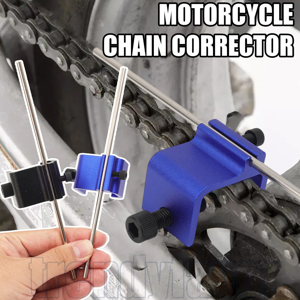 Alinhador De Corrente De Motocicleta-Corretor Bicicleta-Universal , Metal-Ferramenta De Reparo De Bicicletas-Para Ajuste