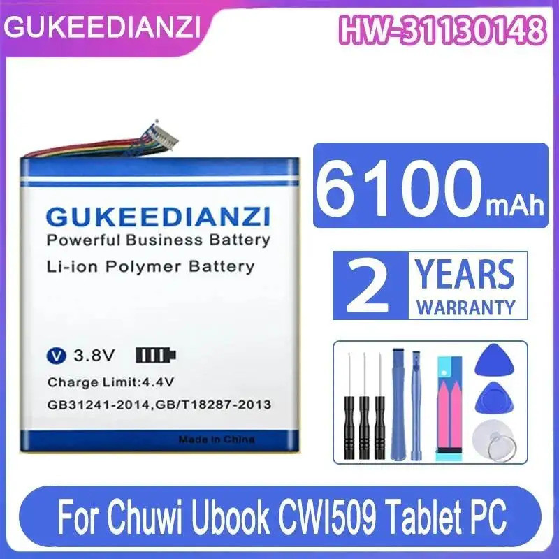 Para Chuwi Ubook CWI509 Tablet PC Bateria De 7 Fios HW-31130148 H-31130148bateria P 6100mAh Segura