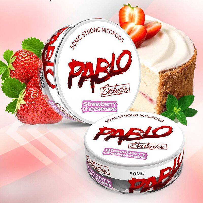 Snus Suécia VELO Boca Bolsa Sem Substituição Pablo Boca Lábio Menta Sabor Refrescante Sem Ferramenta Prática