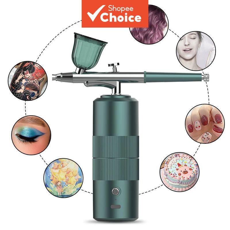 Injetor de Nano Oxigênio de Alta Pressão, Pistola de Spray Multifuncional para Uso Doméstico, Tatuagem, Spray Facial,