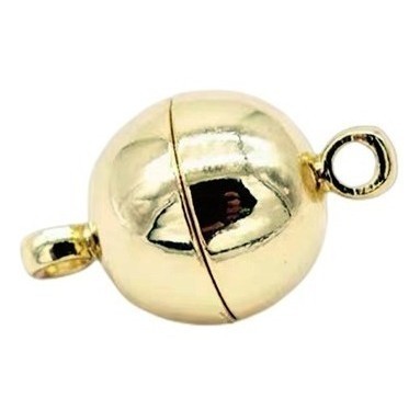 2-10pcs Bola Em Forma De Fecho Magnético Colar De Jóias Faze