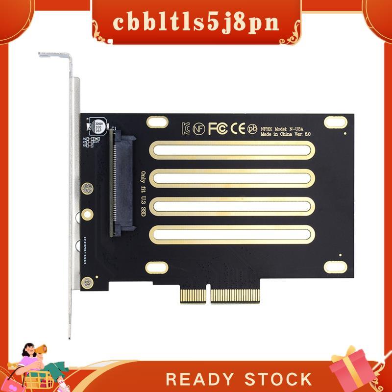 Adaptador De Host PCIe SSD U . 3 U3 U3 SFF-8639 Para PCI-E 4.0 X4 Placa-Mãe PM1735 Fácil De Usar