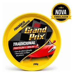CERA TRADICIONAL PROTEÇÃO E BRILHO GRAND PRIX 200G