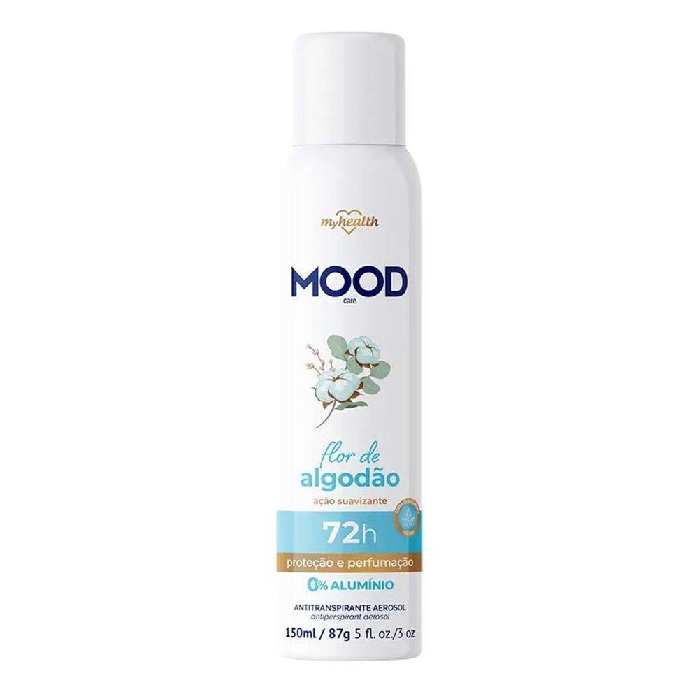 Desodorante Mood Aerossol Flor de Algodão 72h 150ml