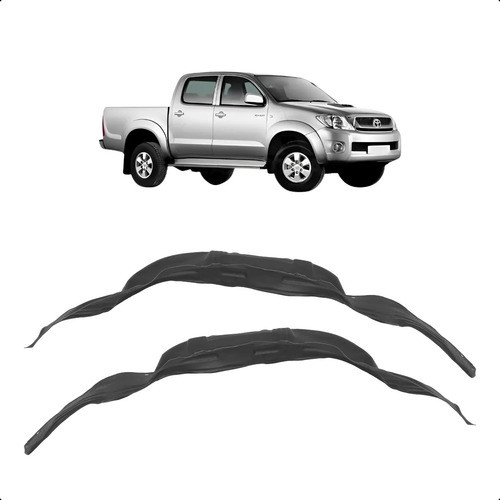 Parabarro Traseiro Hilux Pick-up 2005 2006 2007 2008 2009 2010 2011 Lado Esquerd