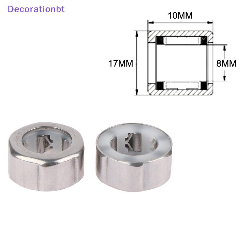 Decorationbt 2 Peças EWC1008 Rolamento Unidirecional Inoxidável 10x17x8mm De Engrenagem De Pesca EWC1008 Rolamentos De R